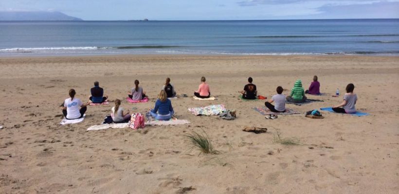 Yoga On The Beach